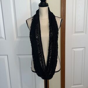 Staring at Stars Black Infinity Scarf